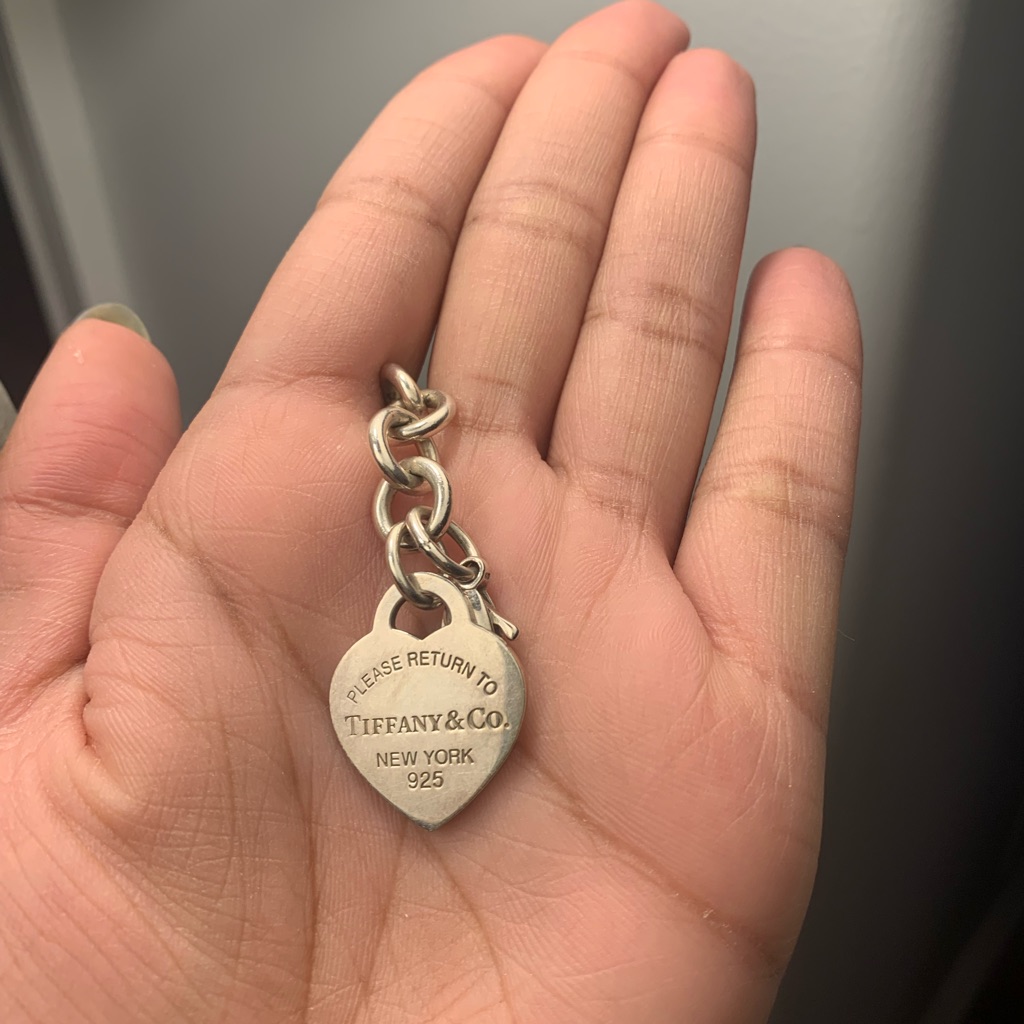 Return To Tiffany Blue Heart Tag Bracelet. Tiffany & Co. Good Condition!!